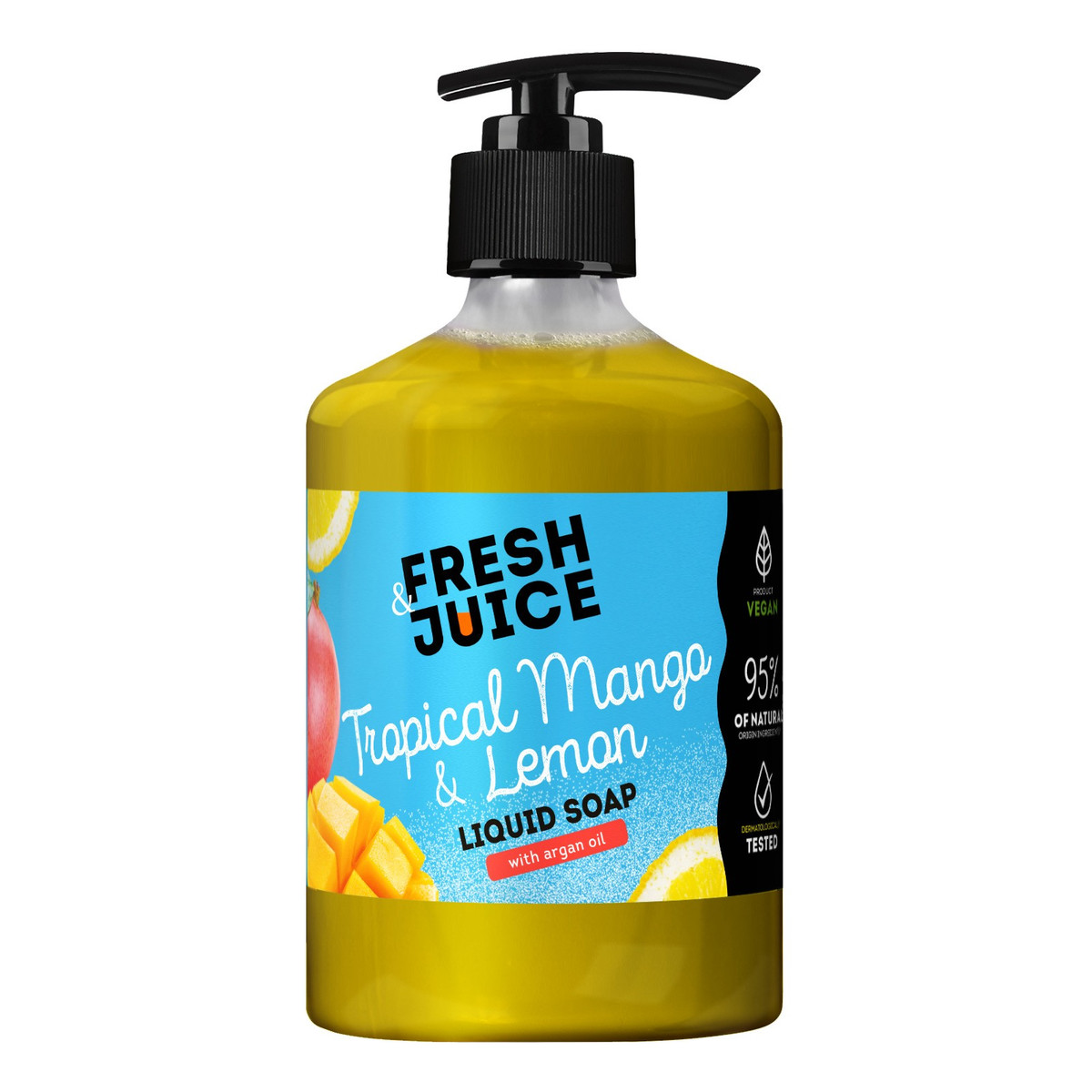 ELFA PHARM FRESH JUICE Mydło w płynie tropikalne mango i cytryna 460ml