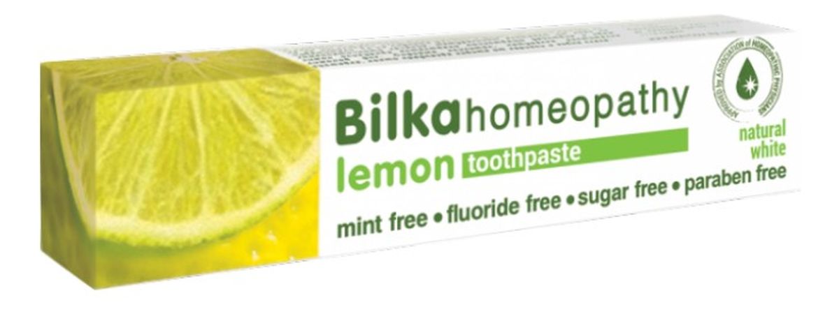 Homeopatyczna wybielająca pasta do zębów