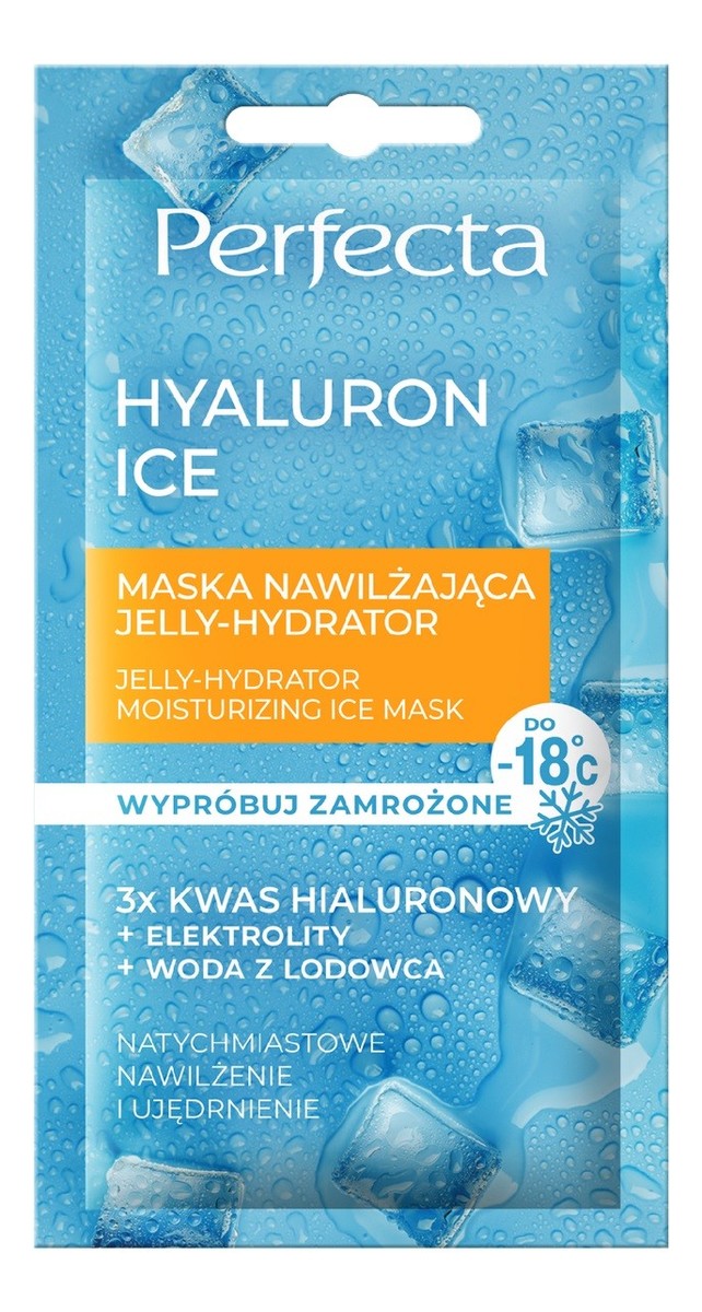 hyaluron ice maska nawilżająca jelly-hydrator