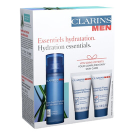 Zestaw balsam nawilżający 50ml + żel pod prysznic 30ml + żel do mycia twarzy 30ml + serum pod oczy 0.9ml