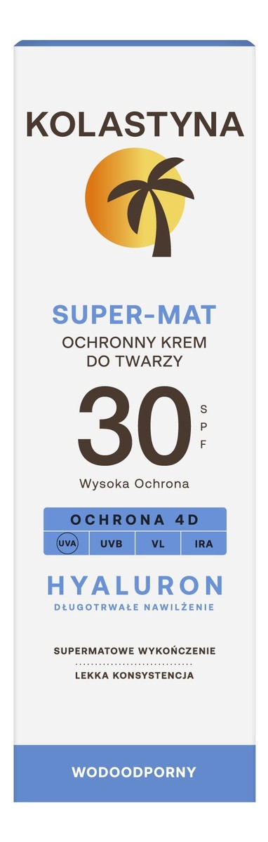 Krem do twarzy Super-Mat SPF 30