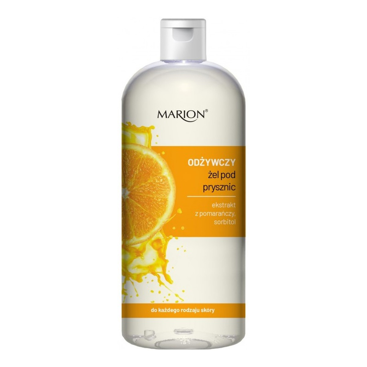 Marion Odżywczy Żel pod prysznic z ekstraktem z pomarańczy i sorbitolem 500ml