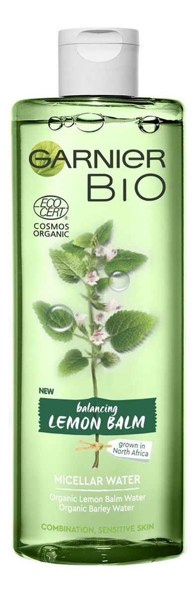 Bio balancing lemon blam micellar water płyn micelarny normalizujący do cery mieszanej i wrażliwej