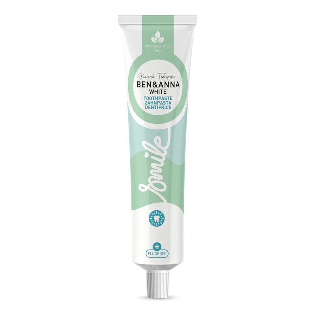 Ben&Anna Natural toothpaste naturalna pasta aloesowa do zębów z fluorem white 75ml