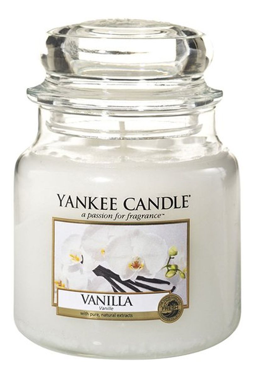 średnia świeczka zapachowa Vanilla