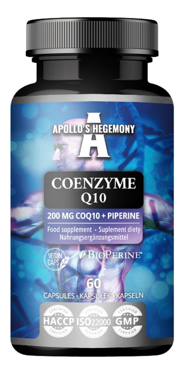 Coenzyme Q10 suplement diety 60 Kapsułek