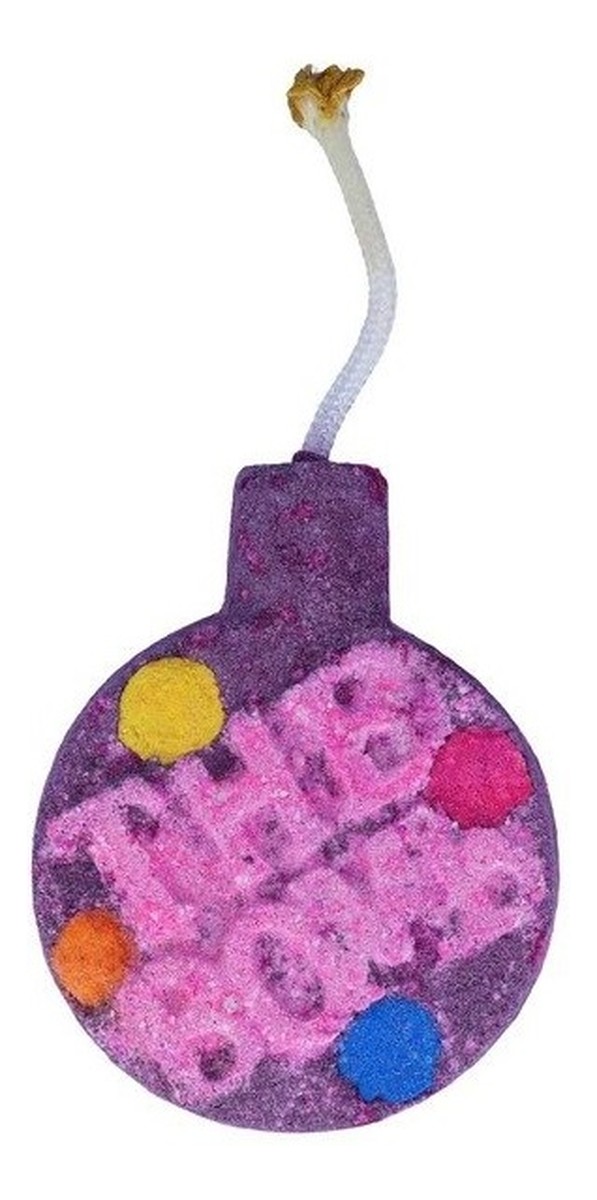 Watercolours Bath Bomb Wielokolorowa musująca kula do kąpieli Fizzy Rascal