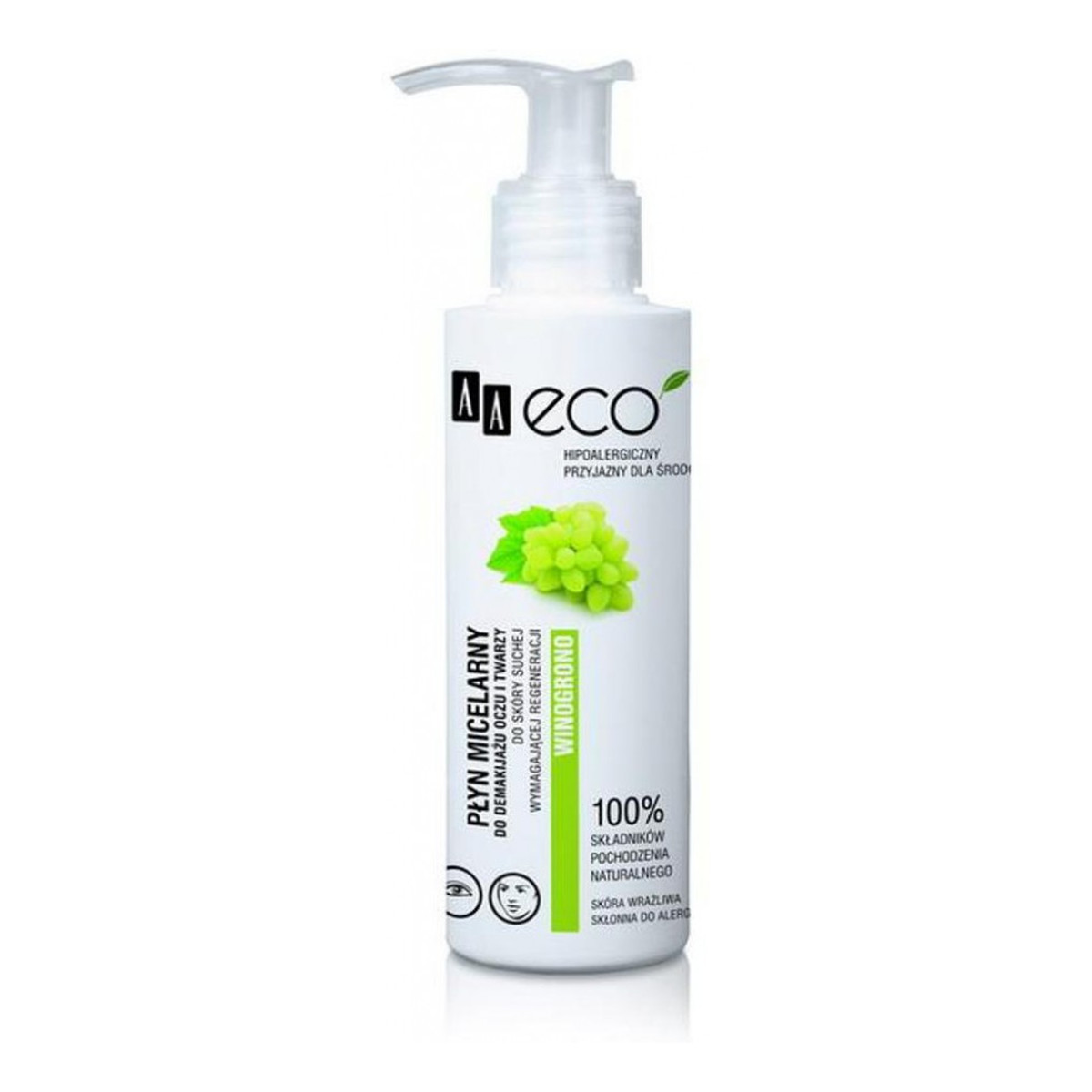 AA Eco Płyn Micelarny Do Demakijażu Oczu i Twarzy 150ml
