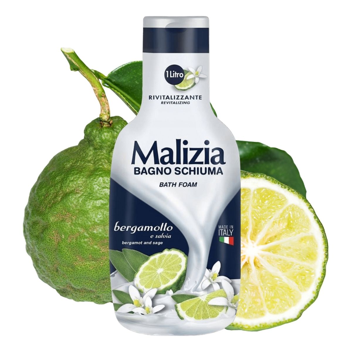 Malizia Płyn do kąpieli Bergamot 1000ml