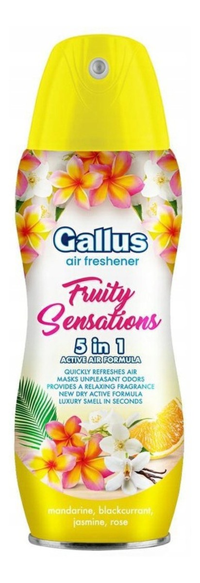 Odświeżacz Spray 5w1 Fruity Sensations