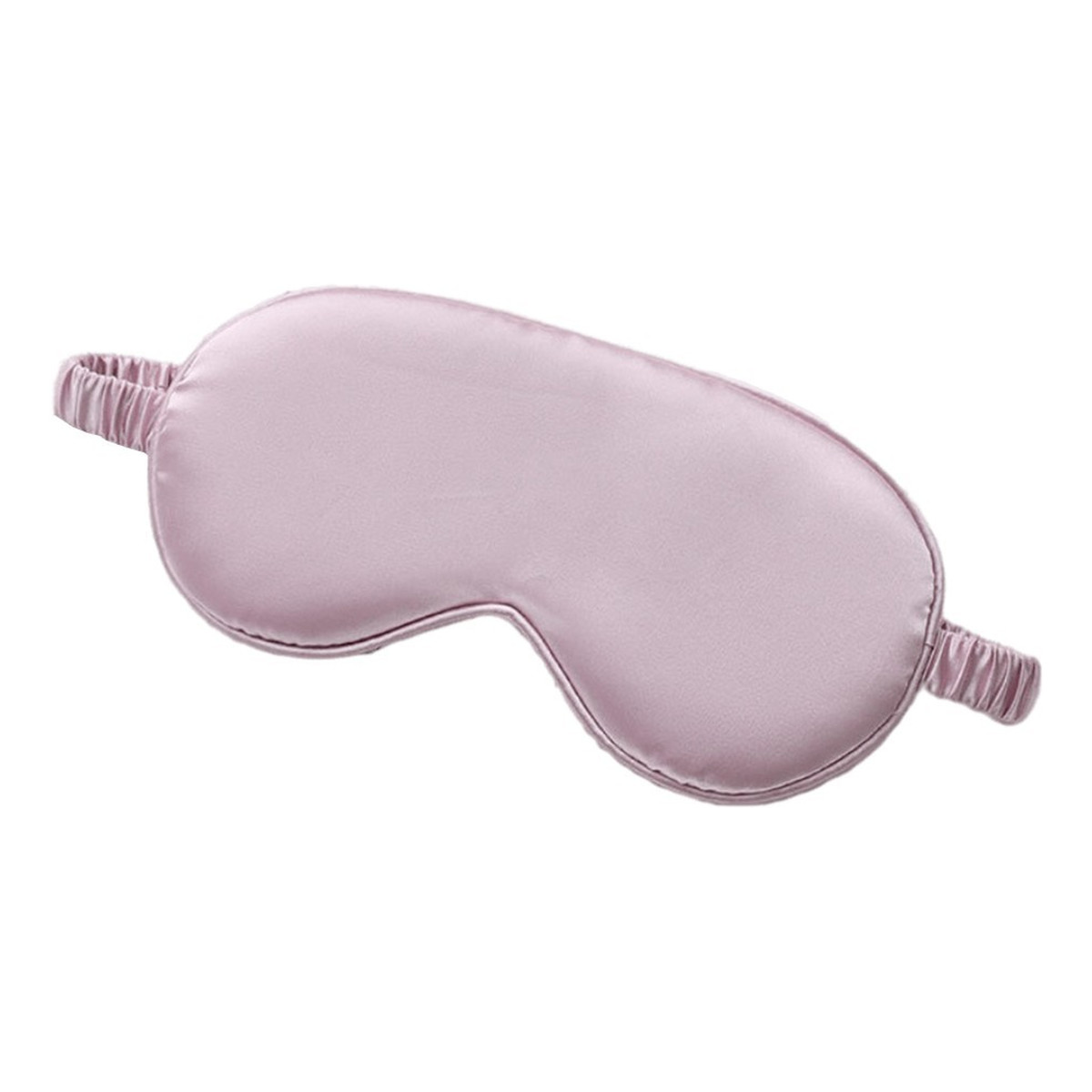 Ecarla Satynowa Maska do spania na oczy - ciemny róż 1szt