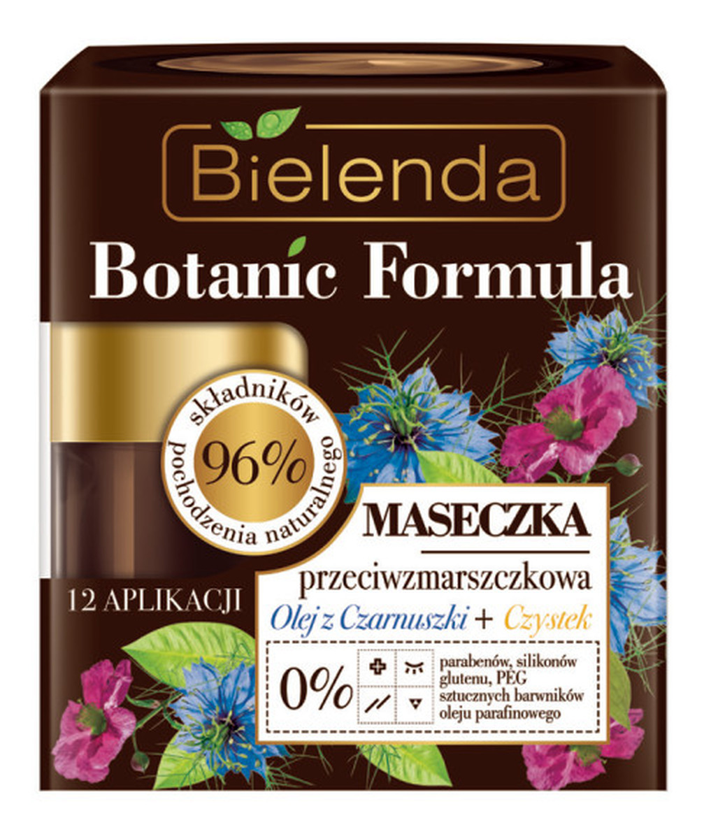 PRZECIWZMARSZCZKOWA MASECZKA do twarzy Z OLEJKIEM Z CZARNUSZKI i CZYSTKIEM