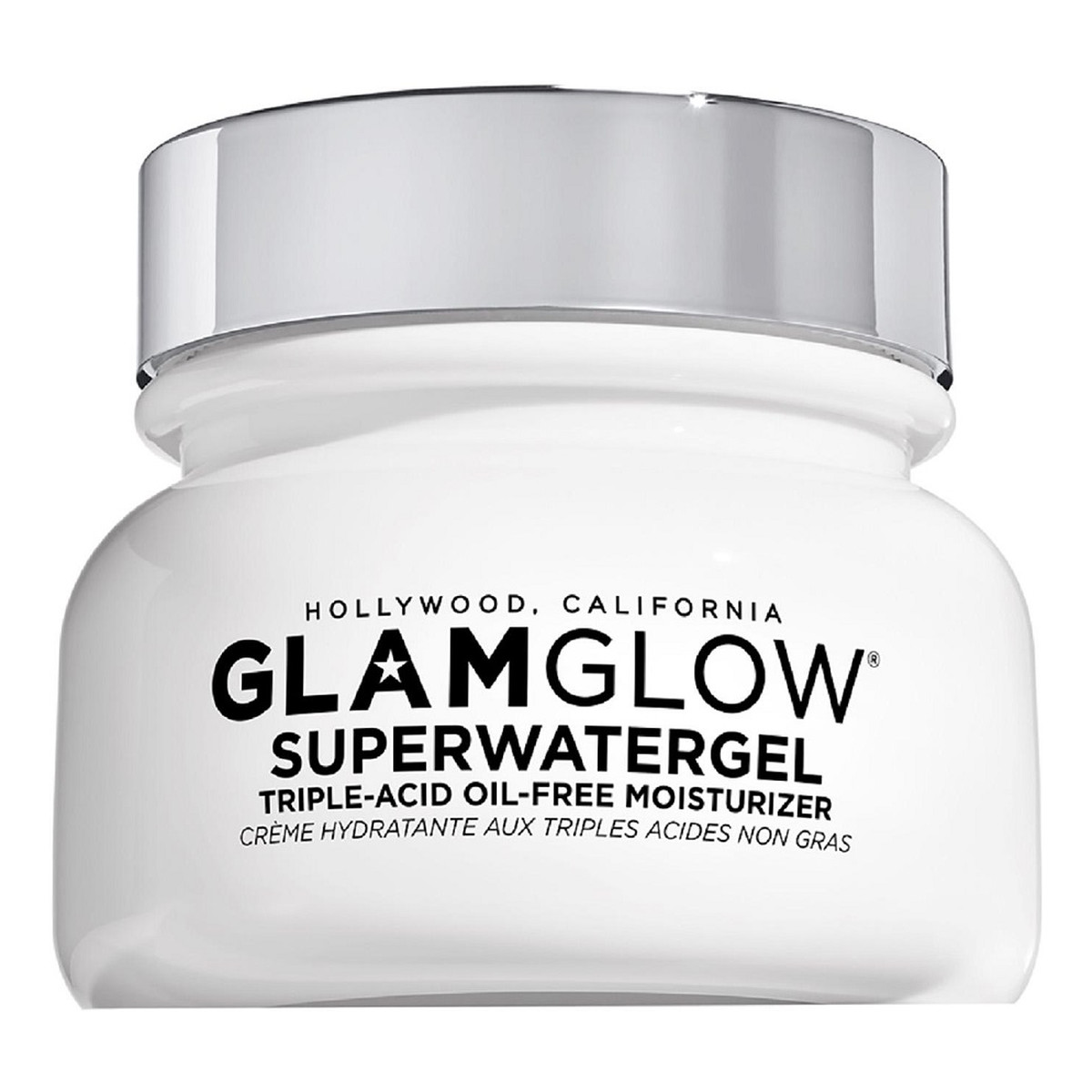 GlamGlow Superwatergel Triple-Acid Oil-Free Moisturizer Krem nawilżający do skóry tłustej i trądzikowej beztłuszczowy 50ml