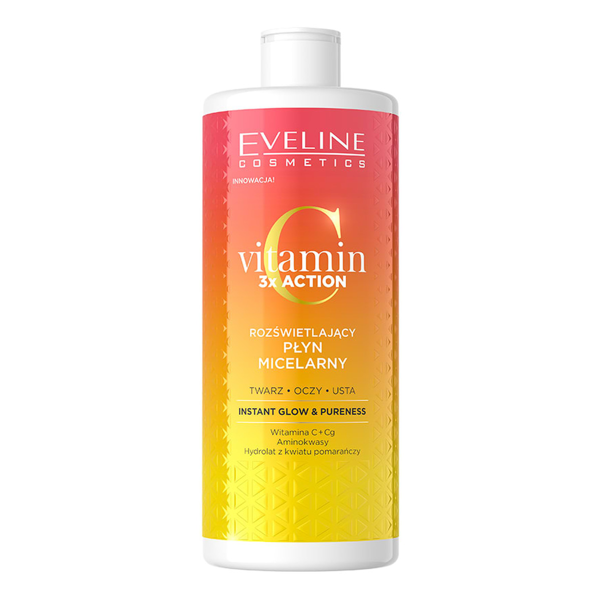 Eveline Vitamin C 3X Action Rozświetlający płyn micelarny 500ml