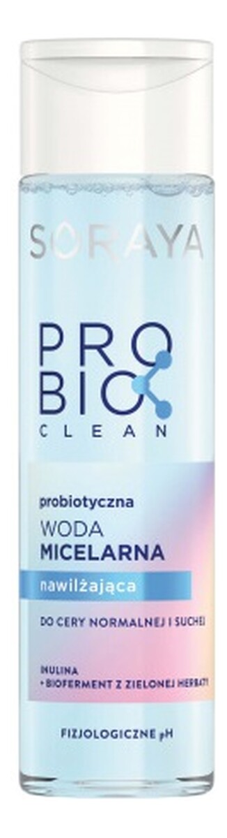 Probiotyczna woda micelarna nawilżająca do cery normalnej i suchej