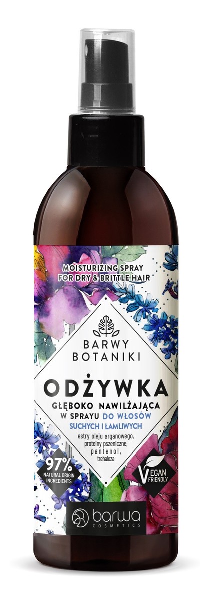 Odżywka głęboko nawilżająca w sprayu do włosów suchych i łamliwych