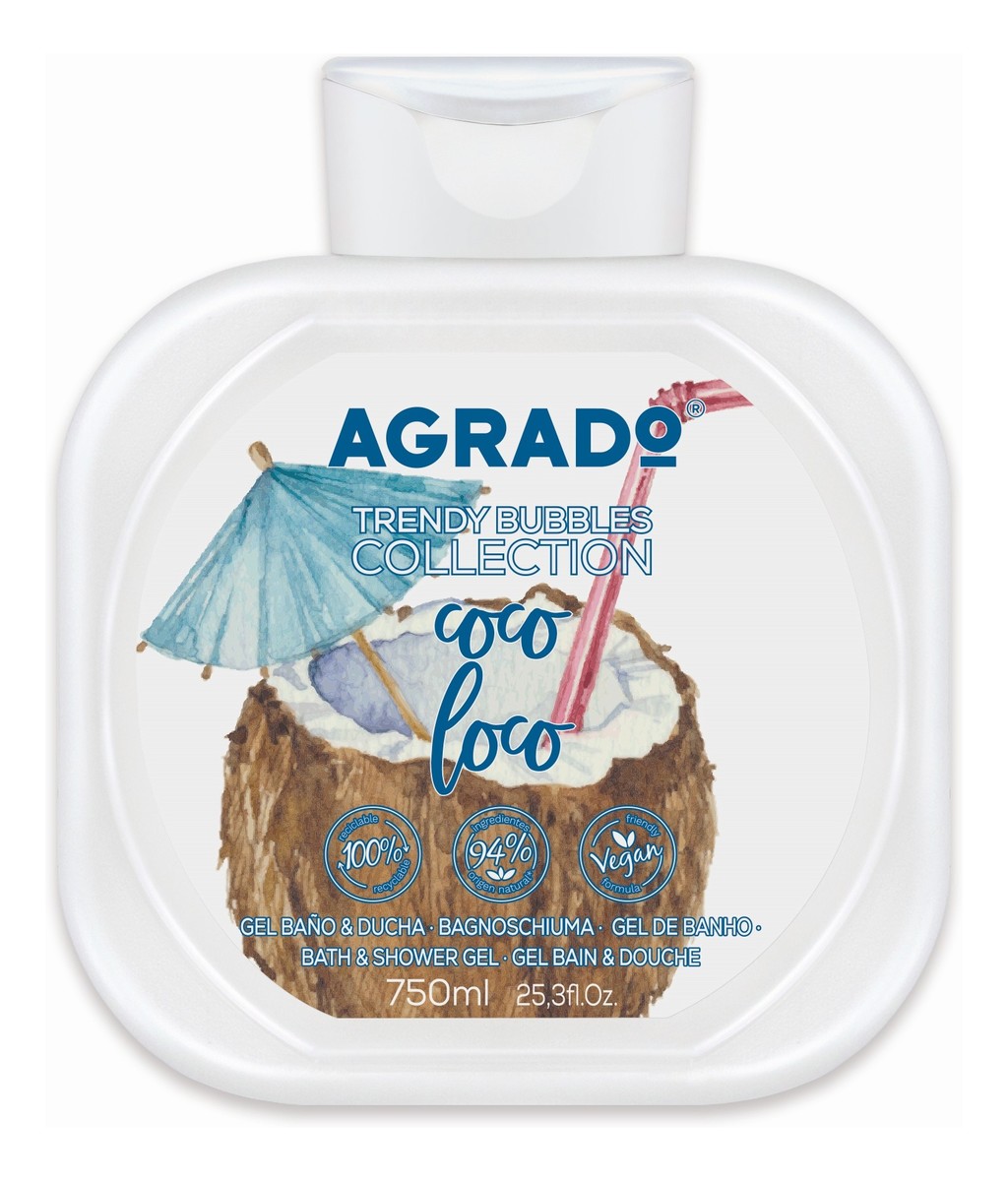 Żel pod prysznic i do kąpieli Coco Loco