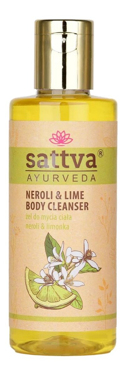 Żel do mycia ciała neroli lime