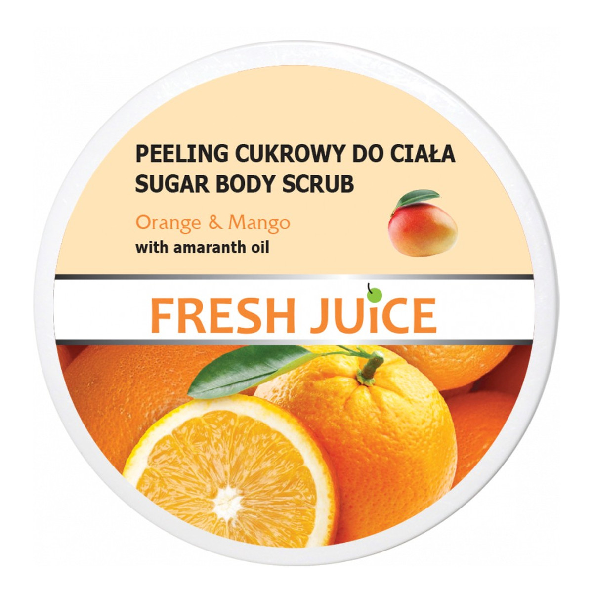 Fresh Juice Peeling cukrowy do ciała Orange & Mango 225ml