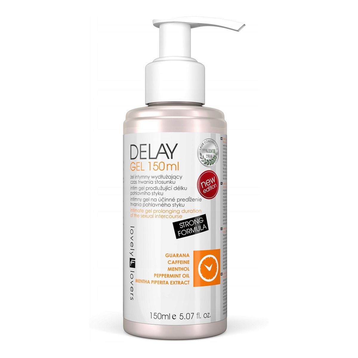 Lovely Lovers Delay Gel Żel intymny wydłużający czas trwania stosunku 150ml