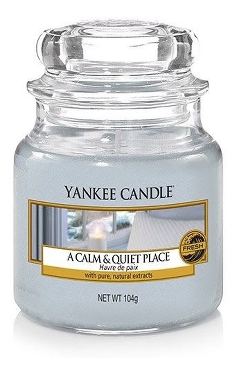 mała świeczka zapachowa A Calm & Quiet Place