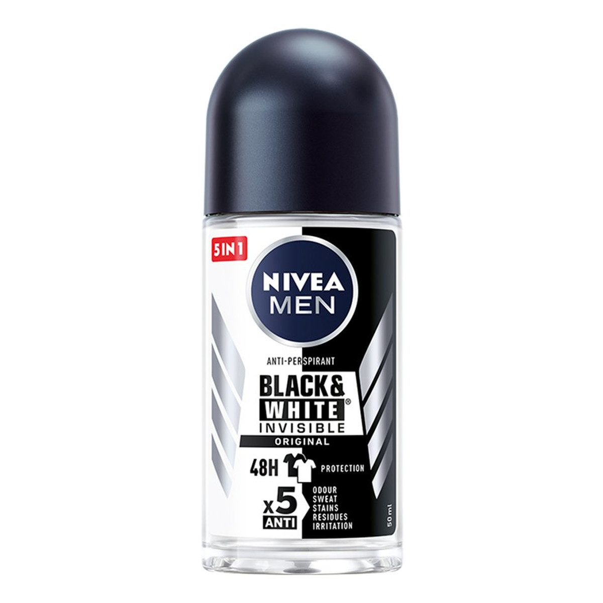 Nivea Invisible Power Black&White Antyperspirant W Kulce 50ml