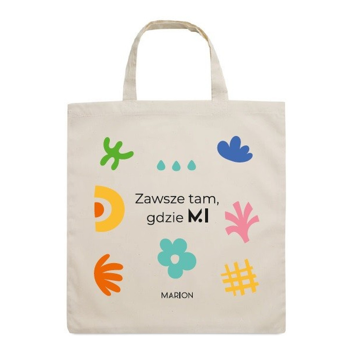 Marion Torba z krótkimi uszami z logo marion gdz0336