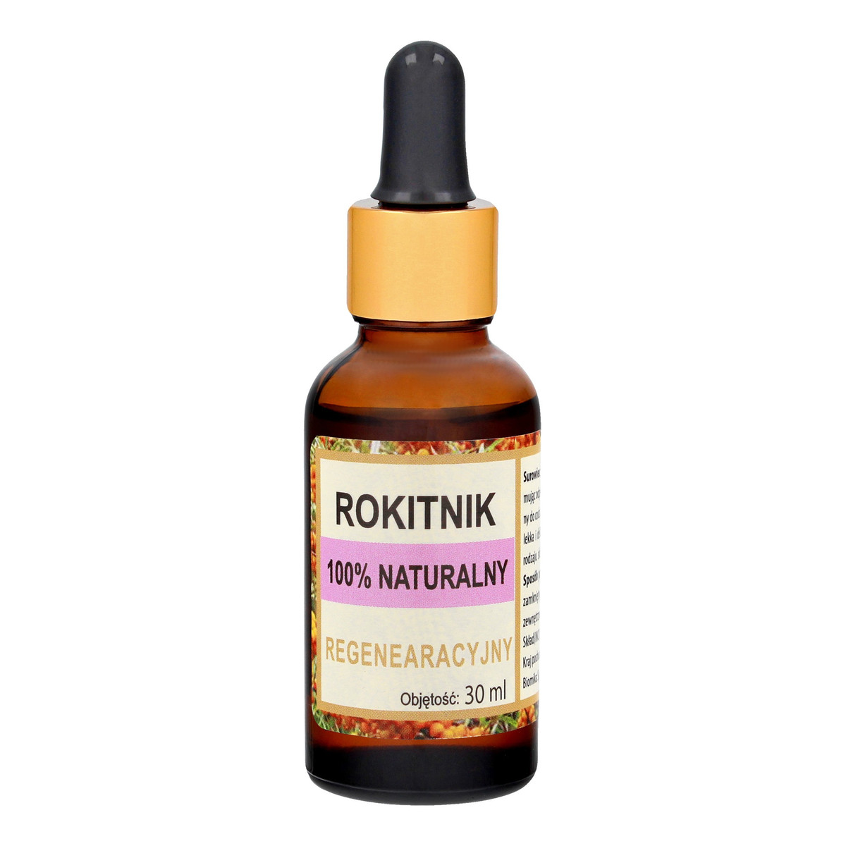 Biomika 100% Naturalny Olejek rokitnik 30ml