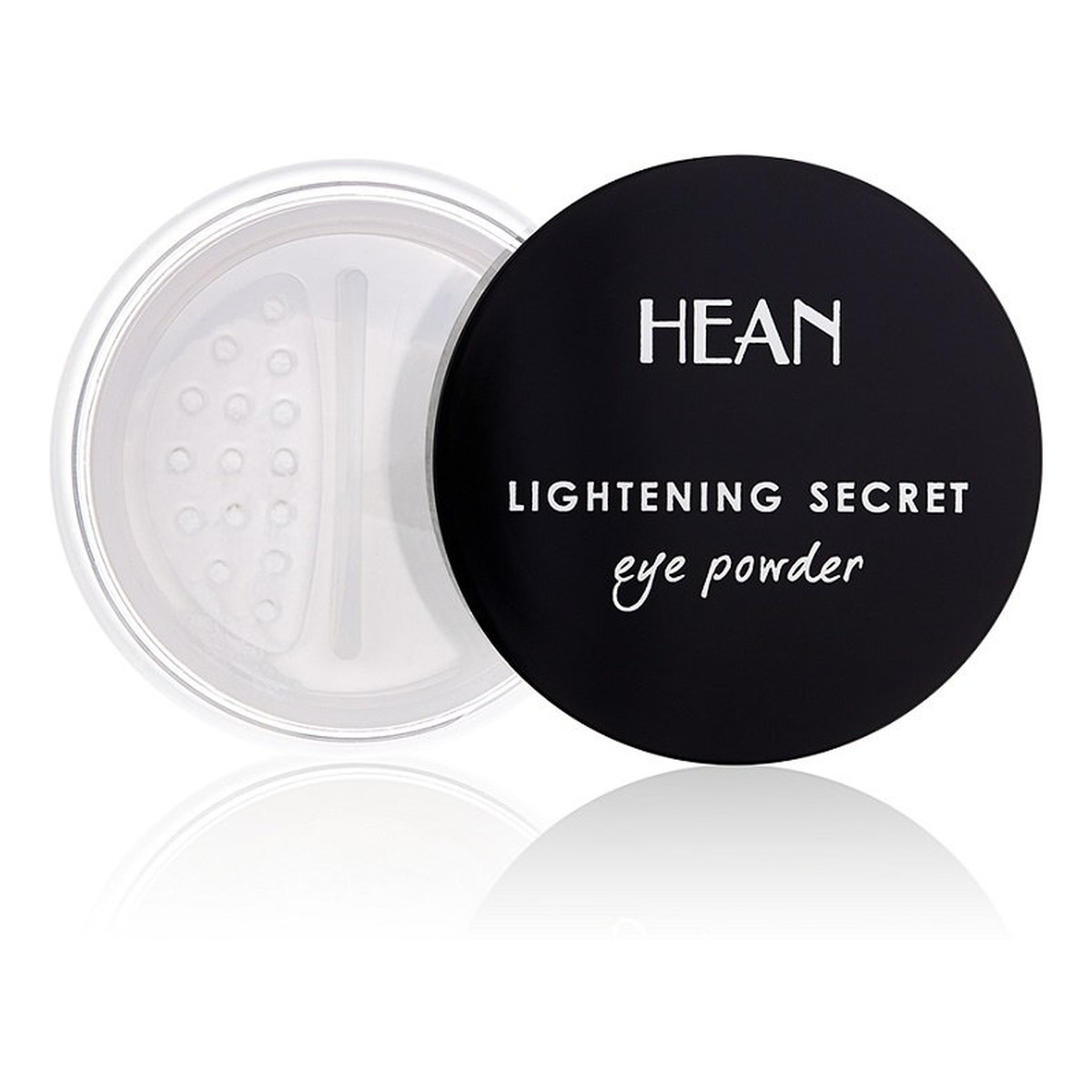 Hean Fluffy Smooth Puder sypki wygładzający Fixing Power + Lightening Secret Puder pod oczy rozjaśniający