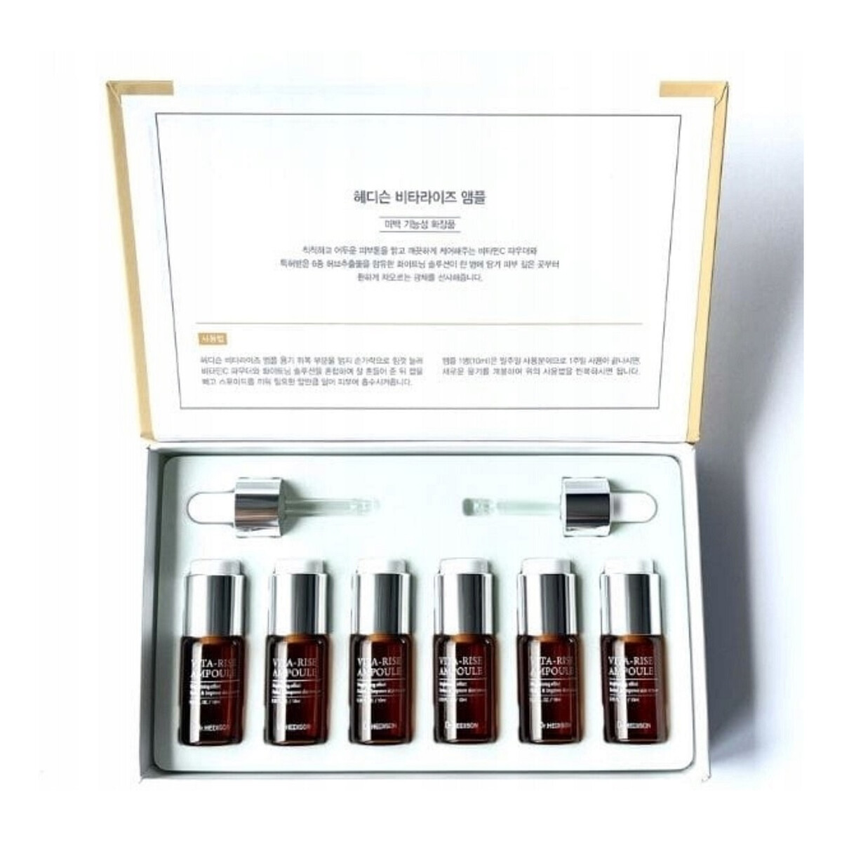Dr.HEDISON Vita-rise ampoule rozjaśniające ampułki z witaminą c 6x10ml 60ml