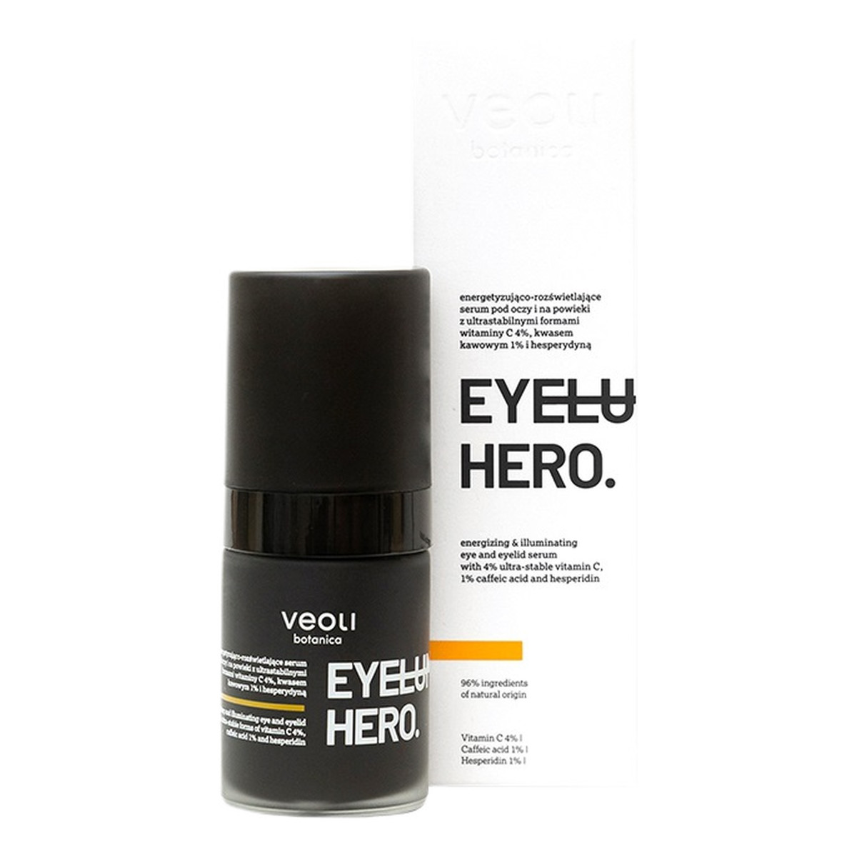 Veoli Botanica Eyeluminate hero energetyzująco-rozświetlające serum pod oczy i na powieki 15ml