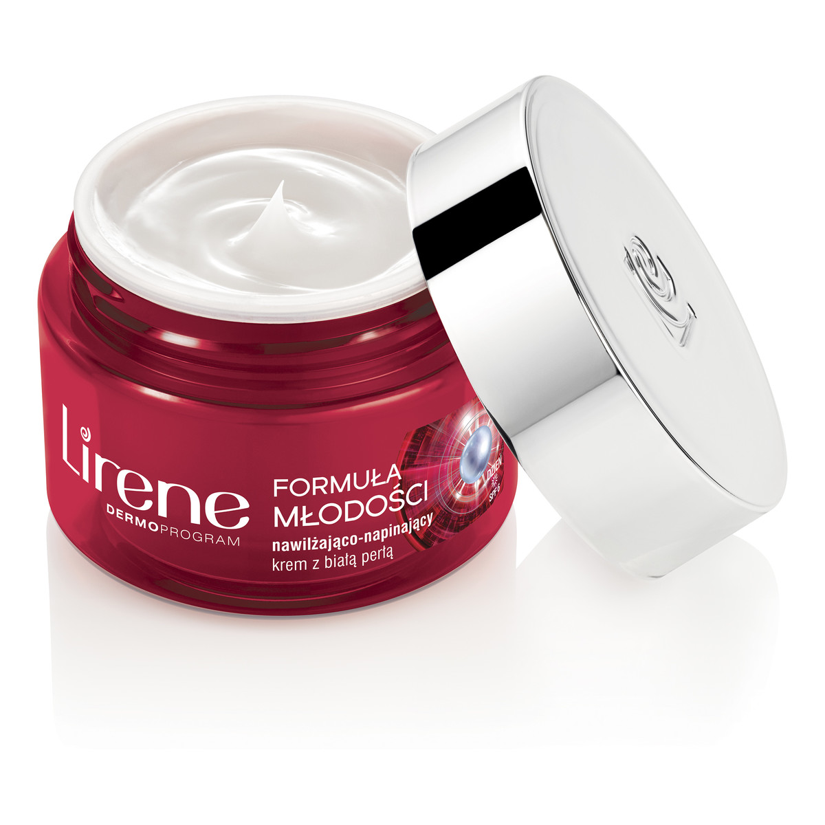 Lirene Formuła Młodości 35+ Nawilżająco-napinający krem z białą perłą na dzień 50ml