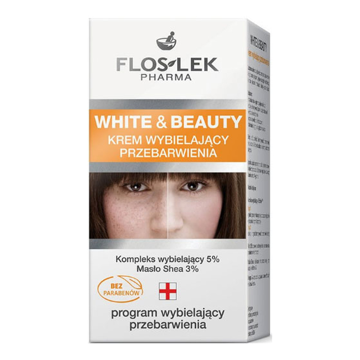 FlosLek White & Beauty Pharma Krem Wybielający Przebarwienia 50ml
