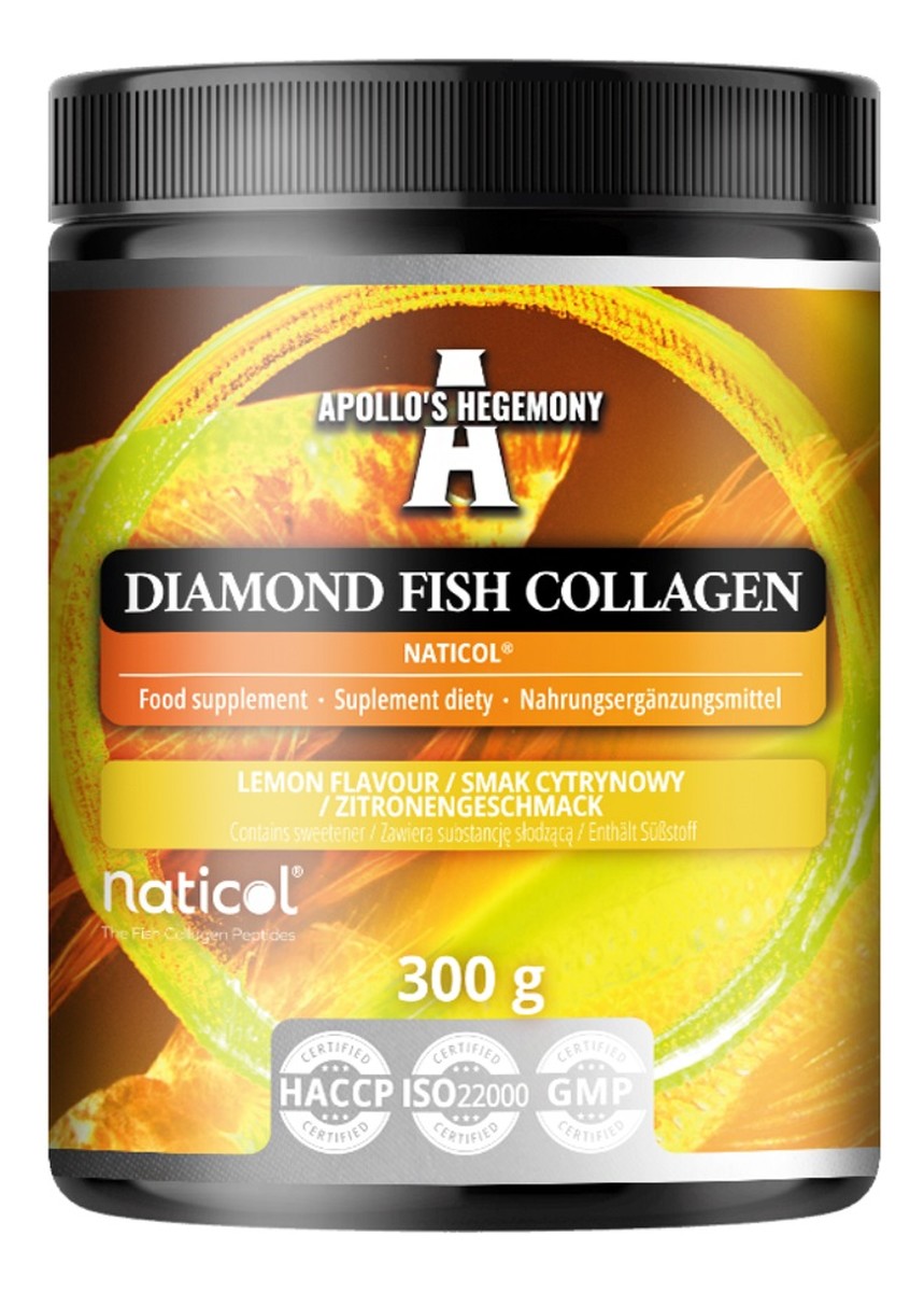 Diamond Fish Collagen suplement diety w proszku cytryna