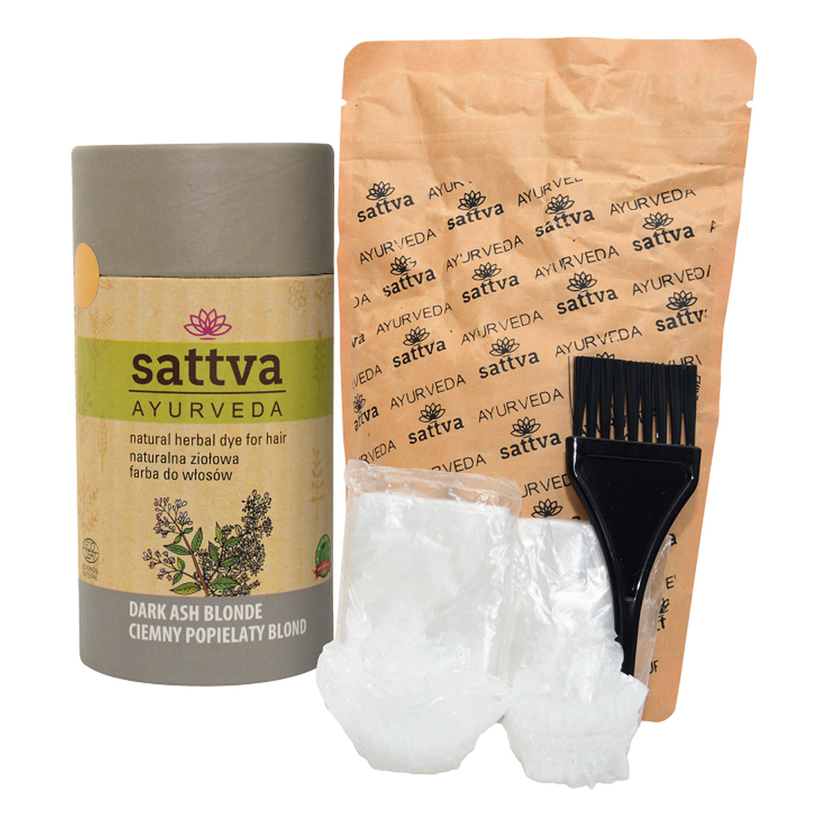 Sattva Naturalna Ziołowa Farba/henna Do Włosów 150g