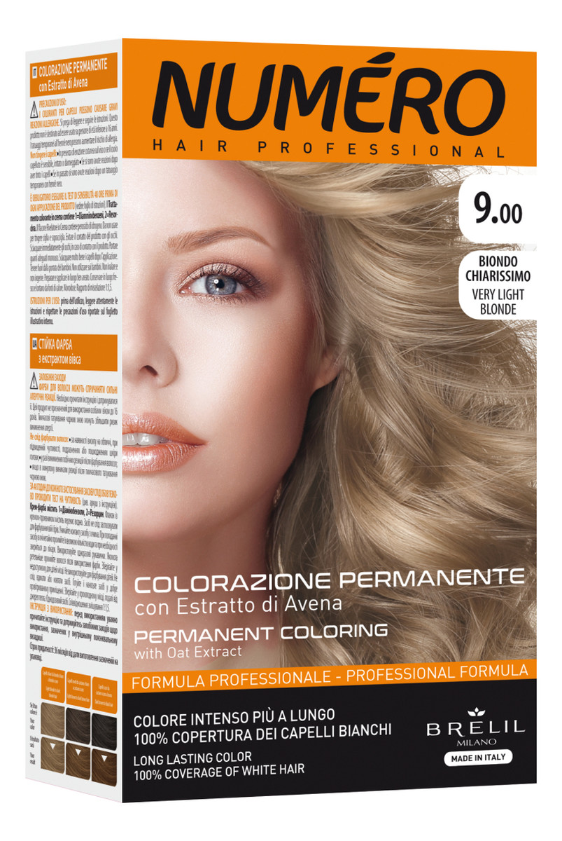 Permanent coloring farba do włosów 9.00 very light blonde