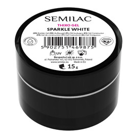 Żel budujący Thixo Gel Sparkle White