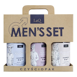 Czyściopak Męski 3x żel pod prysznic - Doberman + Ryś + Kozioł