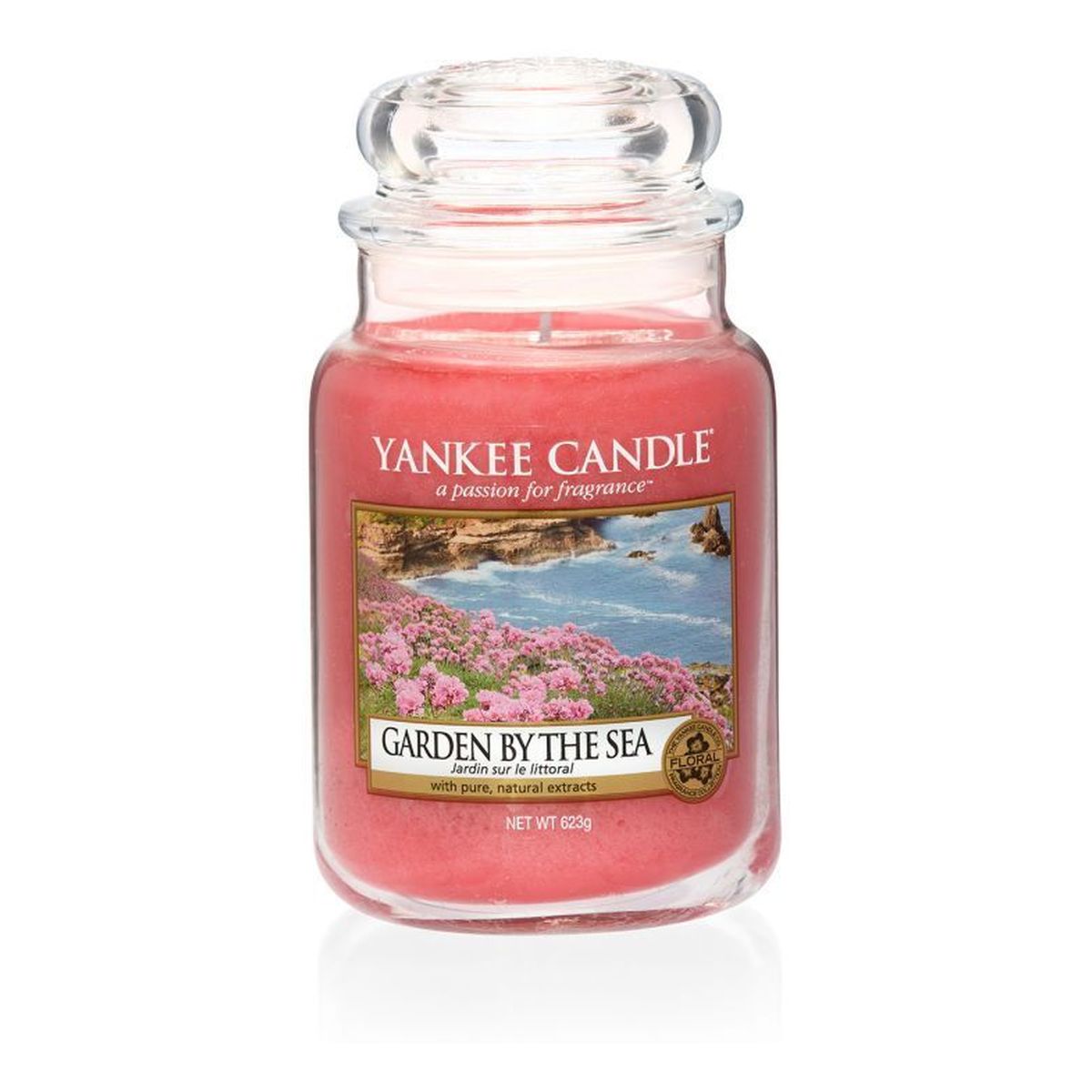 Yankee Candle Large Jar duża świeczka zapachowa Garden By The Sea 623g