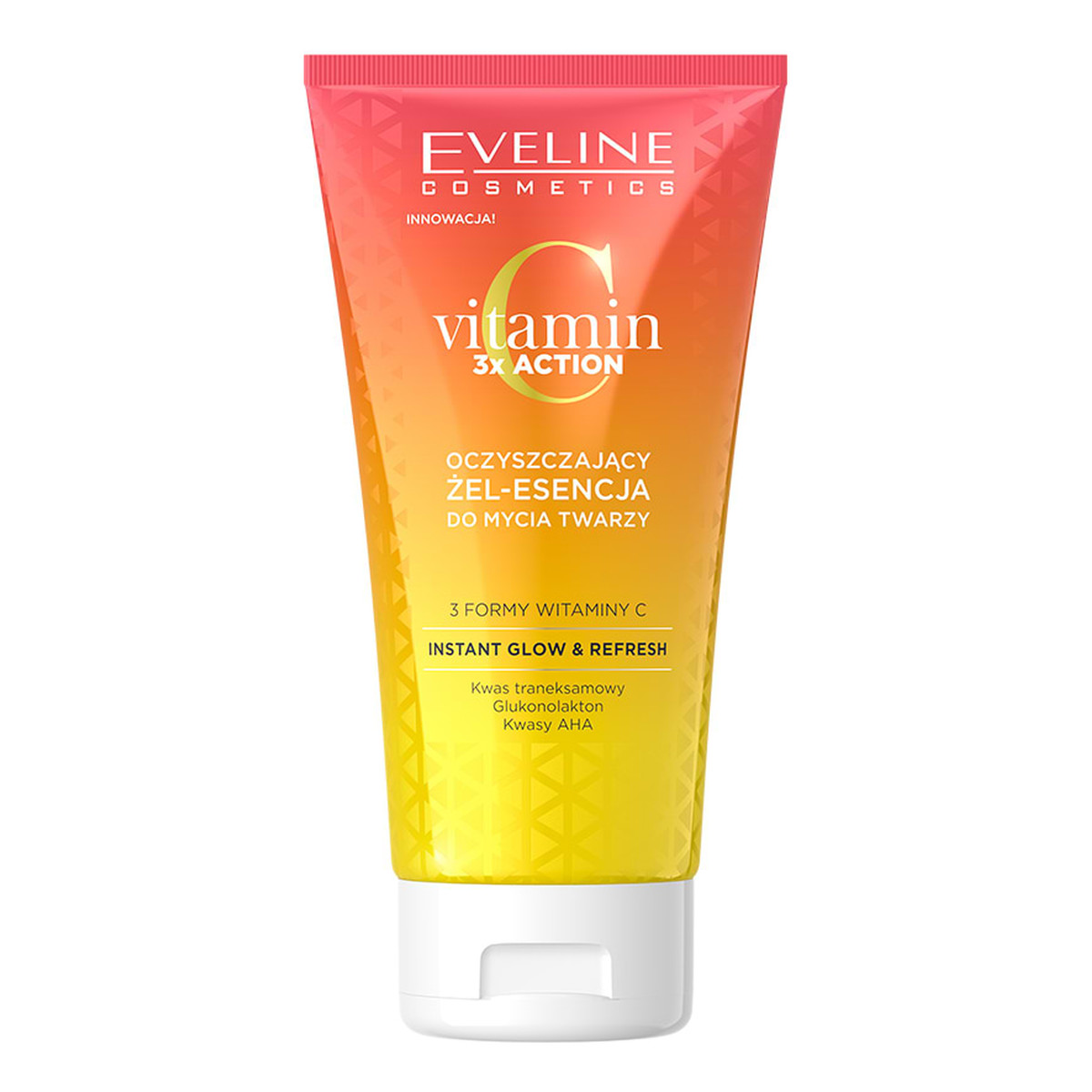 Eveline Vitamin C 3X Action Oczyszczający żel-esencja do mycia twarzy 150ml