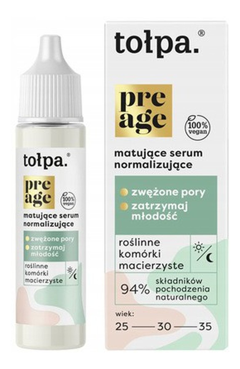 Matujące serum normalizujące