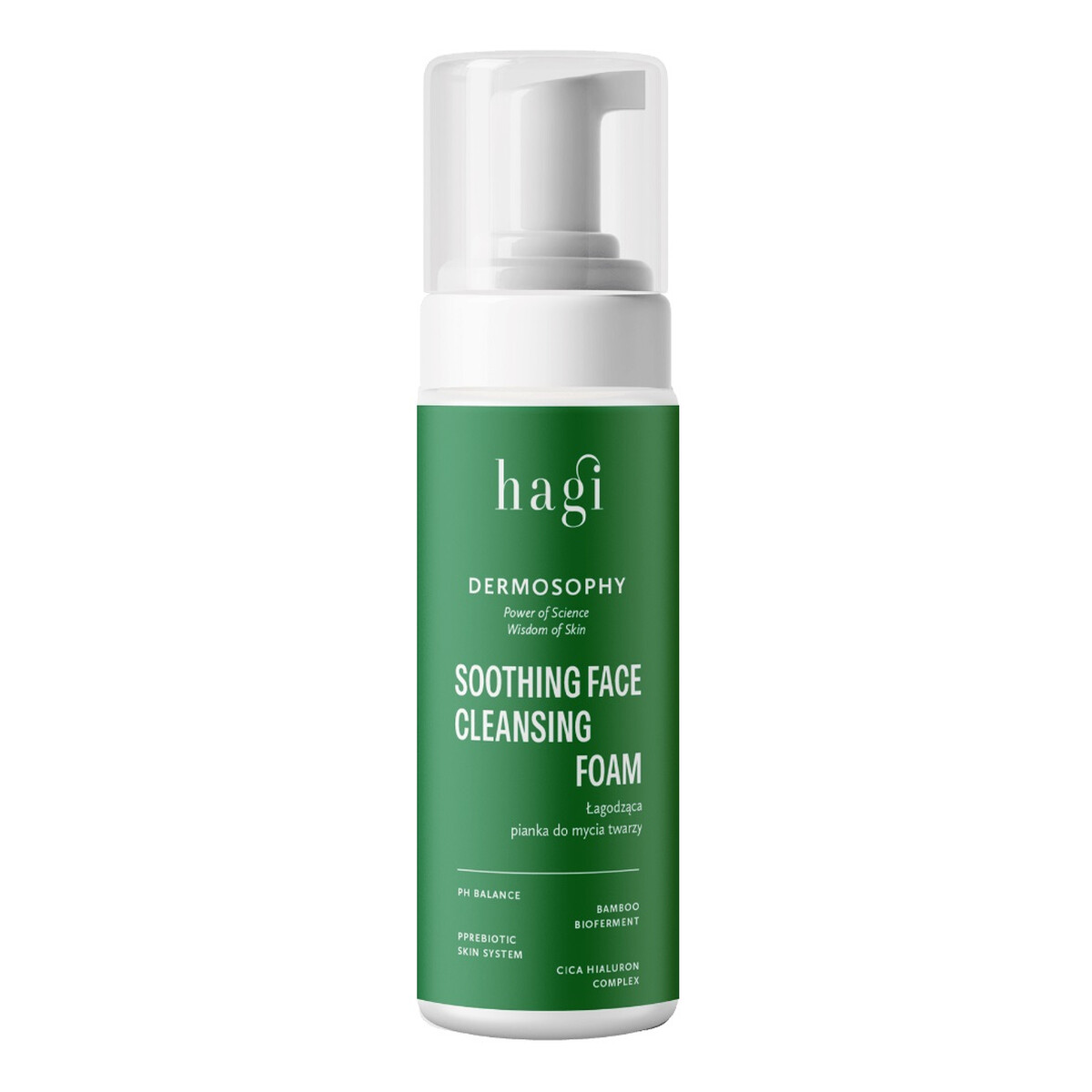 Hagi Dermosophy łagodząca pianka do mycia twarzy 150ml
