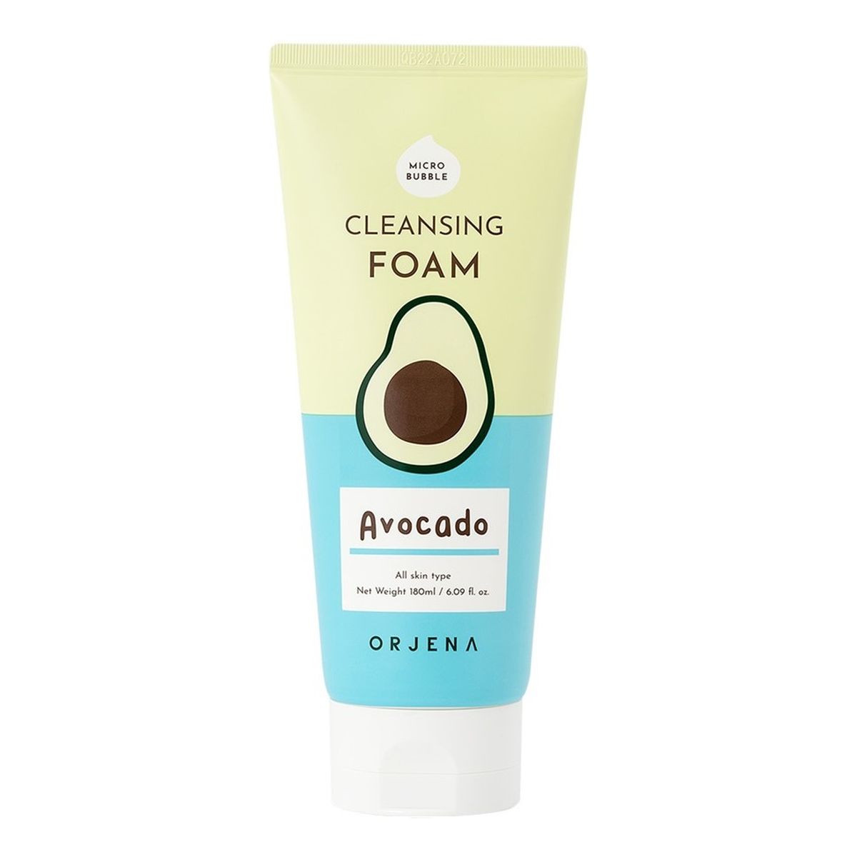 Orjena Cleansing foam avocado nawilżająca pianka do mycia twarzy 180ml