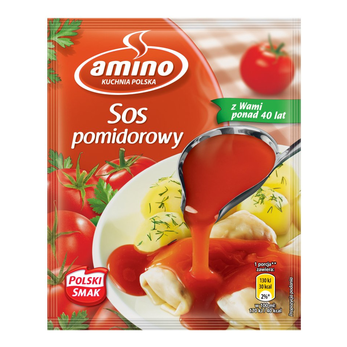 Amino Sos pomidorowy 34g