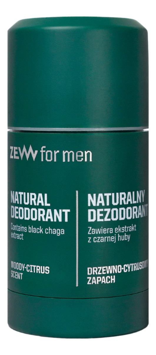 Dezodorant naturalny w sztyfcie z czarną hubą