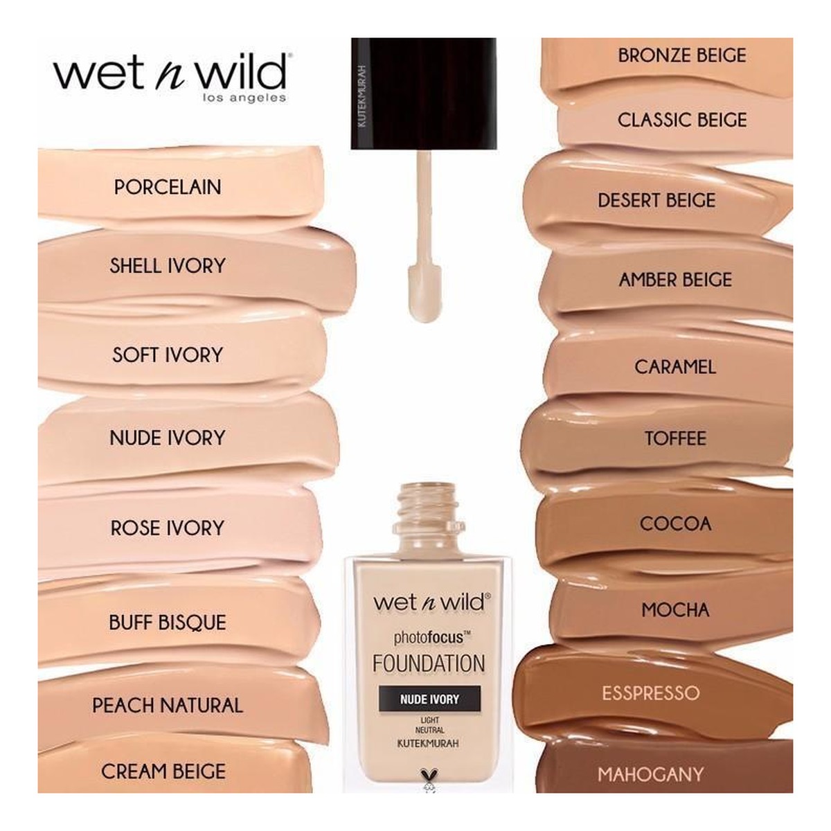 Wet n Wild Photo Focus Dewy Foundation długotrwały podkład do twarzy 28ml