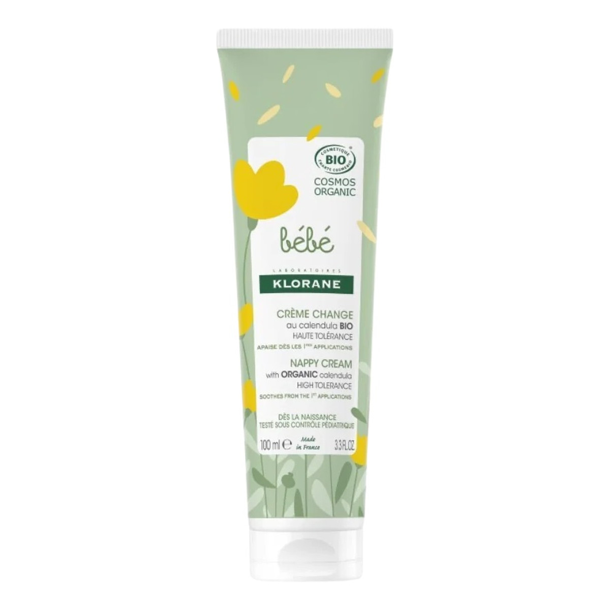 Klorane Bebe Nappy Cream Krem do przewijania z organicznym nagietkiem 100ml