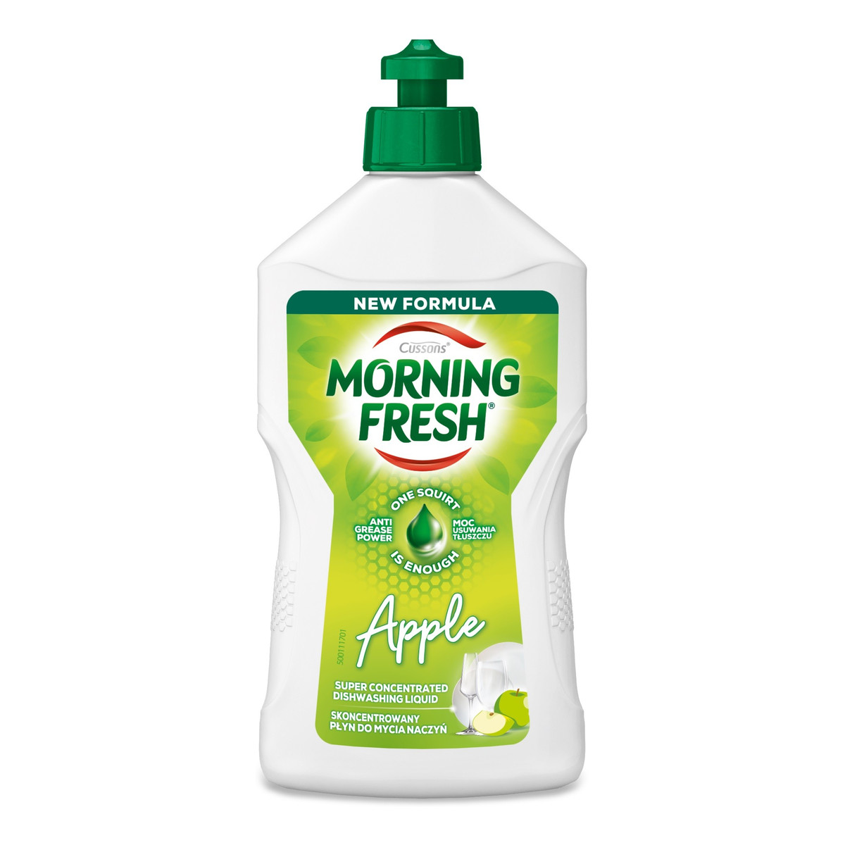 Sarantis Cussons morning fresh skoncentrowany płyn do mycia naczyń-apple 400ml