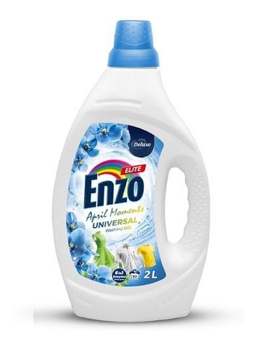 Żel do prania tkanin białych i kolorów April Universal