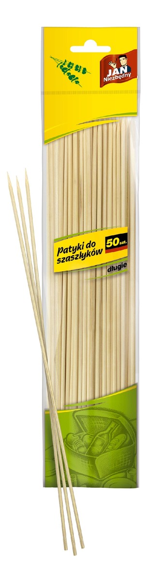 Patyki do szaszłyków długie 1op.-50szt